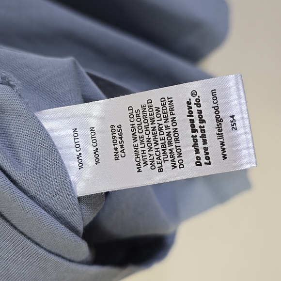 Life Is Good Men's Blue Pickleball Tee Size Large NwT. - Picture 6 of 6